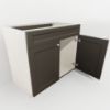 Picture of Two Door Vanity Sink Base Cabinet 32 1/2" High